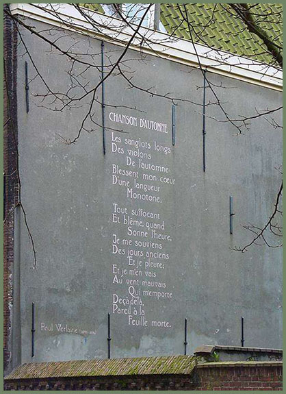 The Wall Poems - Leiden, Netherlands
